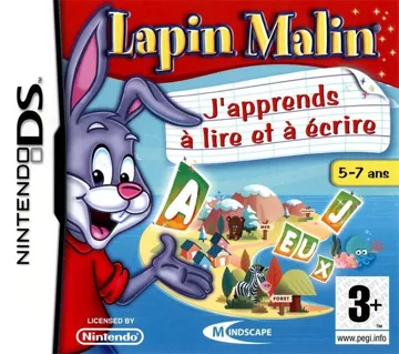 Lapin Malin - J'Apprends a Lire et a Ecrire (France) box cover front